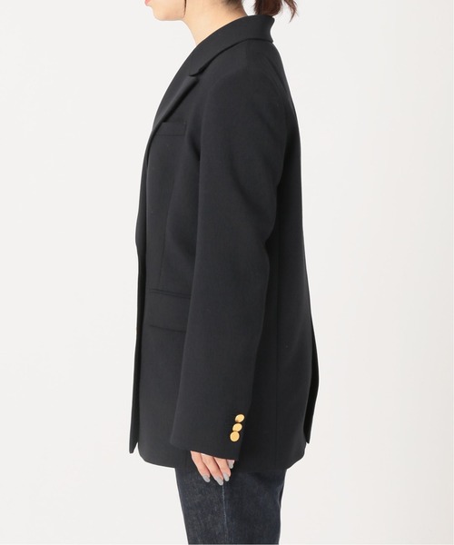 journal standard L'essage（ジャーナルスタンダードレサージュ）の「ヴィスポリオックスブレザージャケット◆（テーラードジャケット・レディース・ネイビー・FREE）」の9枚目の写真