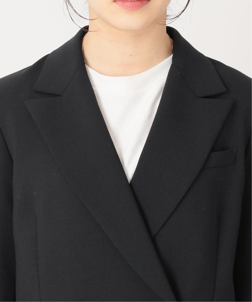 journal standard L'essage（ジャーナルスタンダードレサージュ）の「ヴィスポリオックスブレザージャケット◆（テーラードジャケット・レディース・ネイビー・FREE）」の12枚目の写真