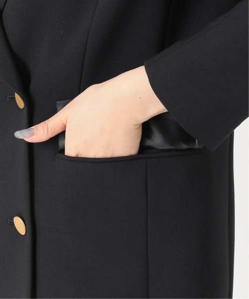 journal standard L'essage（ジャーナルスタンダードレサージュ）の「ヴィスポリオックスブレザージャケット◆（テーラードジャケット・レディース・ネイビー・FREE）」の16枚目の写真