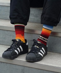 【STANCE/スタンス】CURREN ST CREW メンズプリントソックス アシンメトリー