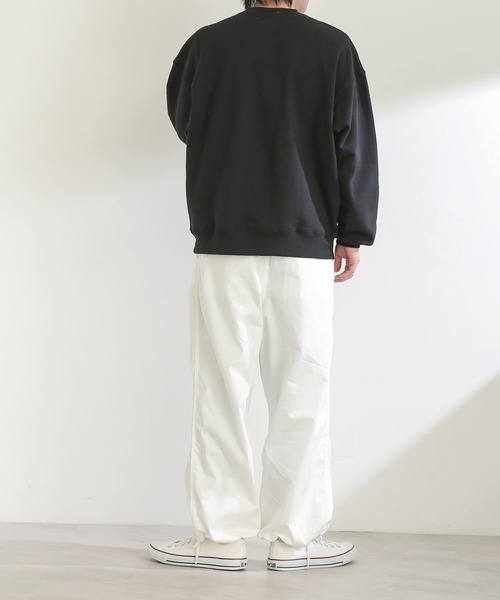 SENSE OF PLACE by URBAN RESEARCH（センスオブプレイスバイアーバンリサーチ）の「『別注』『ユニセックス』TeddyBear×SENSE OF PLACE テディベアスウェットシャツ（スウェット・メンズ・ブラック/ブルー/グリーン/ライトベージュ・MEDIUM/LARGE）」の9枚目の写真