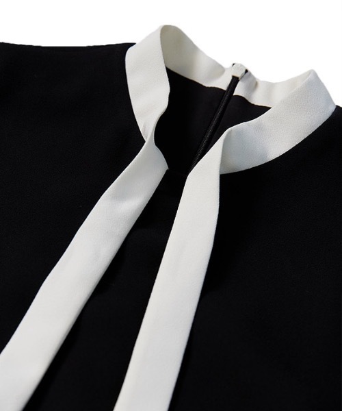 DEBB（デップ）の「【DEBB 】クラシックハンカチーフワンピース / Classic Handkerchief Dress（ワンピース・レディース・ブラック・SMALL/MEDIUM）」の11枚目の写真