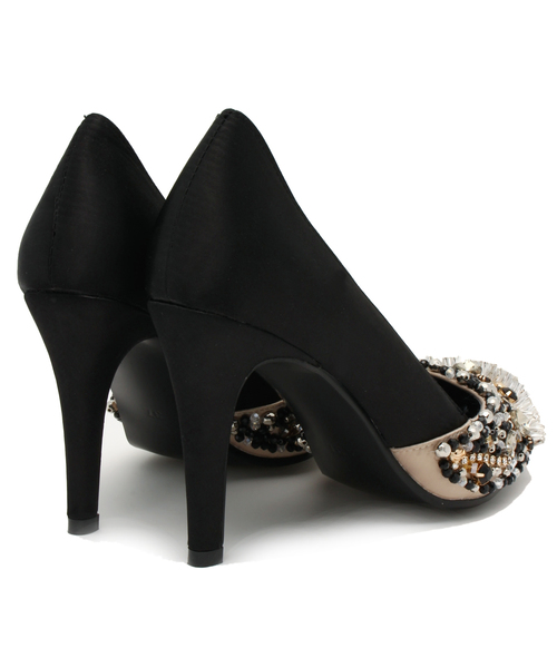 GRACE CONTINENTAL（グレースコンチネンタル）の「サテンビジューパンプス（パンプス・レディース・ブラック系その他/ベージュ・37/36/38）」の8枚目の写真