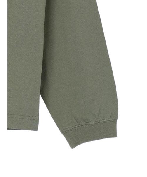 CRAFT STANDARD BOUTIQUE（クラフトスタンダードブティック）の「【汗染み防止加工】ワンポイントロゴロンTEE　＊（Tシャツ/カットソー・メンズ・ブラック/ベージュ/オフホワイト/カーキ・LL/S/M/L）」の22枚目の写真