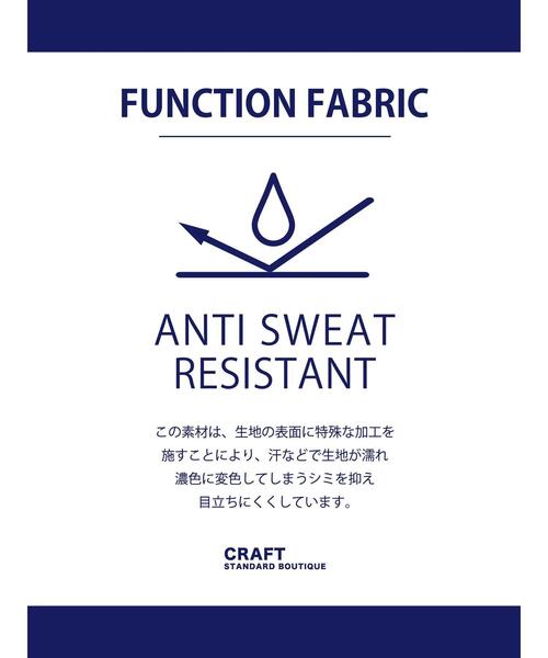 CRAFT STANDARD BOUTIQUE（クラフトスタンダードブティック）の「【汗染み防止加工】ワンポイントロゴロンTEE　＊（Tシャツ/カットソー・メンズ・ブラック/ベージュ/オフホワイト/カーキ・LL/S/M/L）」の10枚目の写真