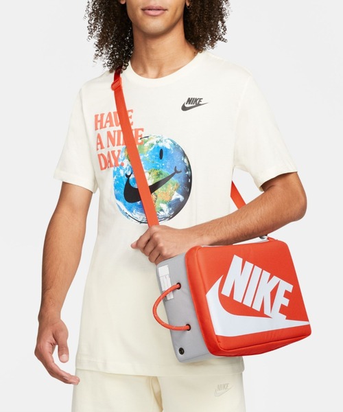 NIKE（ナイキ）の「NIKE NK SHOE BOX BAG - PRM / ナイキ シューズ ボックス バッグ  【SP】（ハンドバッグ・メンズ・ブラック/オレンジ・ONE SIZE）」の8枚目の写真