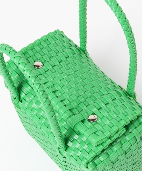 A part by（アパートバイ）の「カラーボックスバッグ　274192（ハンドバッグ・レディース・オフホワイト/オレンジ/グリーン系その他4/レッド系その他5・FREE）」の11枚目の写真