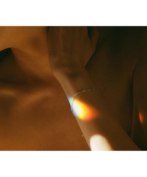 UNITED ARROWS（ユナイテッドアローズ）の「＜fixture（フィクスチャ）＞ チェーン ブレスレット（ブレスレット・メンズ・シルバー・FREE）」の3枚目の写真