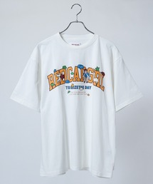 【1】〔Red Cap Girl/レッドキャップガール〕天竺プリント"LOGO GIRL"Tシャツ