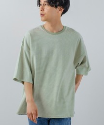 improves | マイクロボーダー ポンチ オーバーサイズ ビッグ Tシャツ(Tシャツ/カットソー)