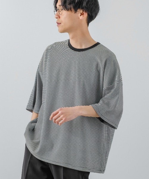 improves(インプローブス)の「マイクロボーダー ポンチ オーバーサイズ ビッグ Tシャツ(Tシャツ/カットソー・メンズ・A/C/B・LARGE/MEDIUM)」の1枚目の写真