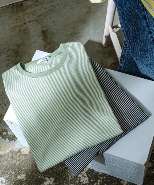 improves(インプローブス)の「マイクロボーダー ポンチ オーバーサイズ ビッグ Tシャツ(Tシャツ/カットソー・メンズ・A/C/B・LARGE/MEDIUM)」の19枚目の写真