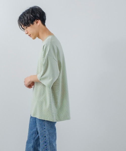 improves(インプローブス)の「マイクロボーダー ポンチ オーバーサイズ ビッグ Tシャツ(Tシャツ/カットソー・メンズ・A/C/B・LARGE/MEDIUM)」の17枚目の写真