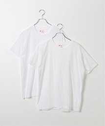 【Hanes/ヘインズ】 2P Japan Fit クルーネックTシャツ