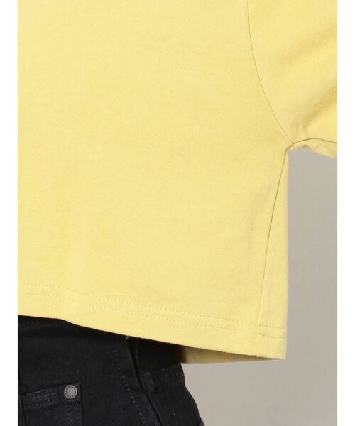 EMODA(エモダ)の「コンパクトロゴショートTシャツ(Tシャツ/カットソー・レディース・ホワイト/ブラック/イエロー/ブルー・FREE)」の19枚目の写真