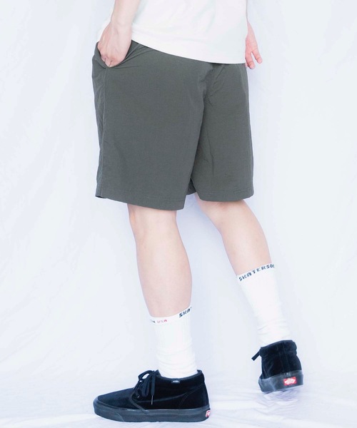 United Athle（ユナイテッドアスレ）の「ナイロン イージー ショーツ（その他パンツ・メンズ・インディゴブルー/サンドベージュ/ブラック/オリーブ/チャコールグレー・SMALL/LARGE/X-LARGE/MEDIUM）」の16枚目の写真