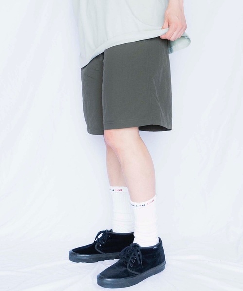 United Athle（ユナイテッドアスレ）の「ナイロン イージー ショーツ（その他パンツ・メンズ・インディゴブルー/サンドベージュ/ブラック/オリーブ/チャコールグレー・SMALL/LARGE/X-LARGE/MEDIUM）」の20枚目の写真