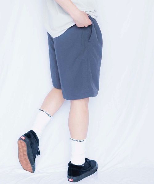 United Athle（ユナイテッドアスレ）の「ナイロン イージー ショーツ（その他パンツ・メンズ・インディゴブルー/サンドベージュ/ブラック/オリーブ/チャコールグレー・SMALL/LARGE/X-LARGE/MEDIUM）」の11枚目の写真