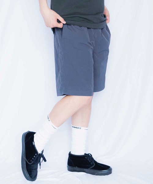 United Athle（ユナイテッドアスレ）の「ナイロン イージー ショーツ（その他パンツ・メンズ・インディゴブルー/サンドベージュ/ブラック/オリーブ/チャコールグレー・SMALL/LARGE/X-LARGE/MEDIUM）」の10枚目の写真