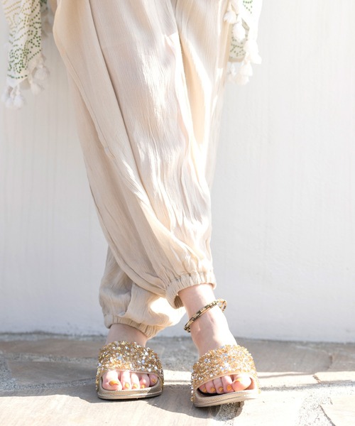 チャイハネ（チャイハネ）の「【チャイハネ】アディティアンクレット（アンクレット・レディース・ブルー/グリーン/ピンク/ミント/ホワイト・FREE）」の6枚目の写真