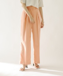 mystic | NEW センタープレスタックパンツ(スラックス)