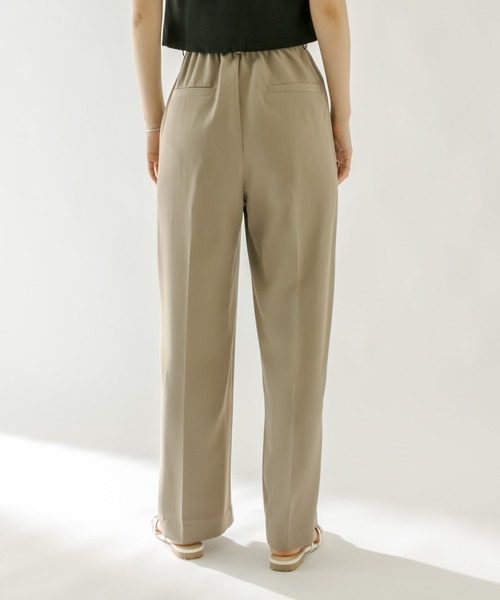 mystic（ミスティック）の「NEW センタープレスタックパンツ（スラックス・レディース・ネイビー/オリーブ/オレンジ・1/2）」の10枚目の写真