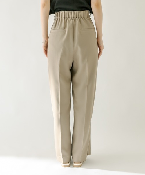 mystic（ミスティック）の「NEW センタープレスタックパンツ（スラックス・レディース・ネイビー/オリーブ/オレンジ・1/2）」の13枚目の写真