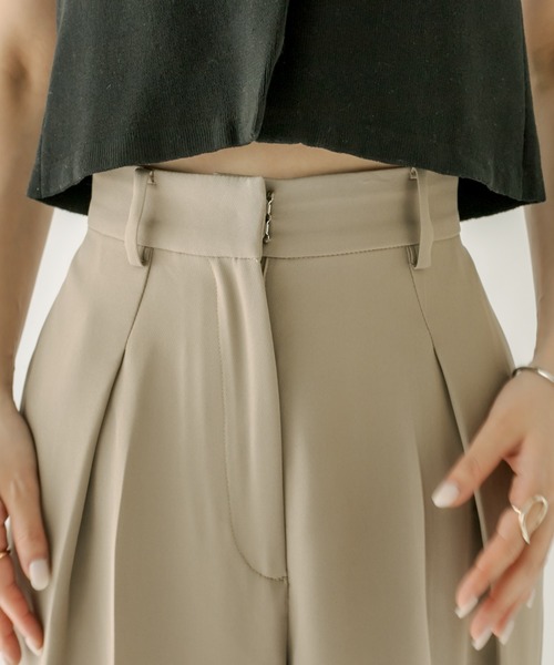 mystic（ミスティック）の「NEW センタープレスタックパンツ（スラックス・レディース・ネイビー/オリーブ/オレンジ・1/2）」の16枚目の写真