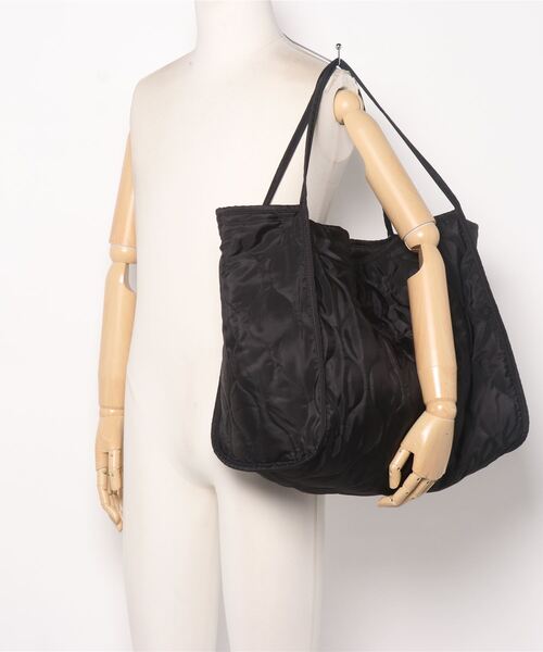 coca(coca)(コカ)の「キルティングトートバッグ(トートバッグ・レディース・ブラック/カーキ・ONE SIZE)」の15枚目の写真