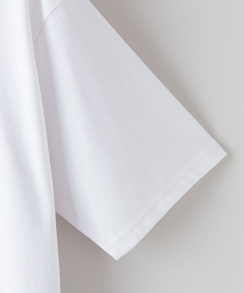 Blue Standard (ブルースタンダード)の「【BLUE STANDARD/ブルースタンダード】汗染みの目立ちにくいTシャツ ZEROSTAIN ゼロステイン 撥水性 UVカット 切り替えTシャツ(Tシャツ/カットソー・メンズ・ホワイト/ブラック/ネイビー/ホワイト系その他・MEDIUM/LARGE/X-LARGE)」の13枚目の写真