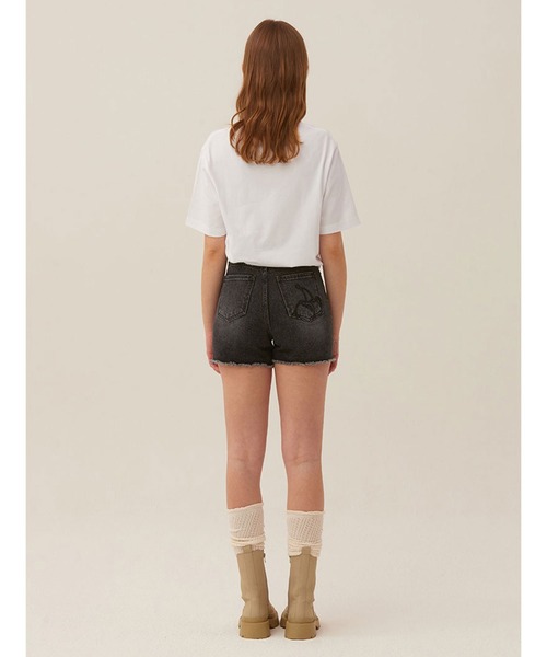 KIRSH(キルシー)の「KIRSH CHERRY DENIM SHORT PANTS LS デニムショートパンツ(デニムパンツ・レディース・ブラック/ブルー・SMALL/MEDIUM)」の20枚目の写真
