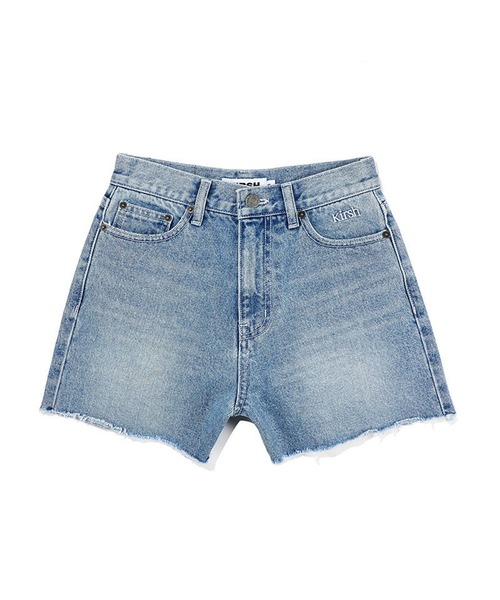 KIRSH(キルシー)の「KIRSH CHERRY DENIM SHORT PANTS LS デニムショートパンツ(デニムパンツ・レディース・ブラック/ブルー・SMALL/MEDIUM)」の9枚目の写真