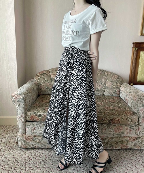 ANDGEEBEE（アンジービー）の「ロゴ刺繍ミニT（Tシャツ/カットソー・レディース・ホワイト/オートミール・MEDIUM）」の14枚目の写真