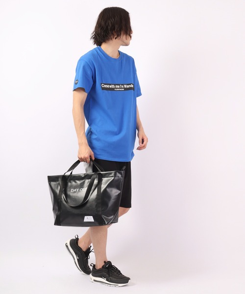 DAY OUT(デイアウト)の「DAY OUT Beach-W handle Tote Bag(トートバッグ・メンズ・ブラック/ホワイト/グレー・FREE)」の11枚目の写真