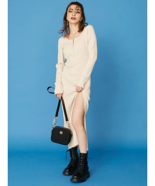 EVRIS（エヴリス）の「キルティングショルダーチェーンバッグ（ショルダーバッグ・レディース・ホワイト/ブラック/レッド/グリーン・FREE）」の14枚目の写真