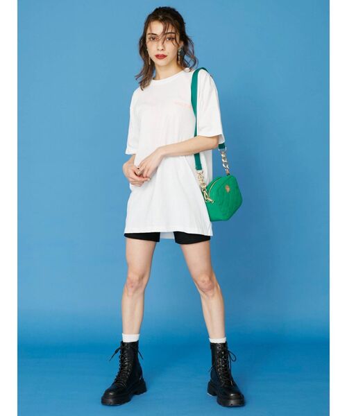 EVRIS（エヴリス）の「キルティングショルダーチェーンバッグ（ショルダーバッグ・レディース・ホワイト/ブラック/レッド/グリーン・FREE）」の17枚目の写真