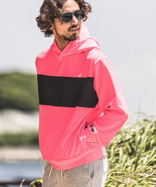 felkod（フィルコッド）の「mpa2915- Neon Color Switch Parka パーカー（パーカー・メンズ・イエロー×ブラック/ピンク系その他・M/S/L）」の9枚目の写真