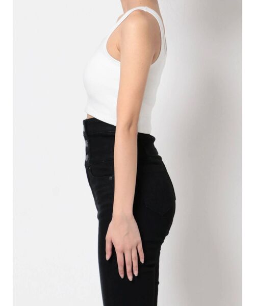 EMODA（エモダ）の「コンパクトロゴタンクトップ（タンクトップ・レディース・ホワイト/ブラック/ブルー/キャメル・FREE）」の21枚目の写真