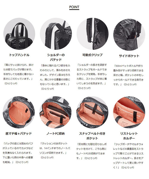 URBAN EDITOR'S BACKPACK2ヒトリップニューヨーク LeSportsac（レスポートサック）の「URBAN EDITOR'S BACKPACK2