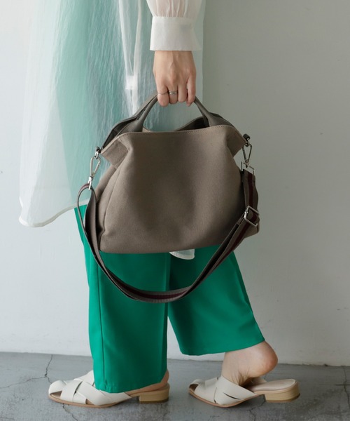 VitaFelice（ヴィータフェリーチェ）の「本革ハンドル2WAYトートバッグ