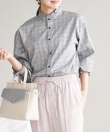 ROPE' PICNIC | フリルバンドカラーシャツ(シャツ/ブラウス)