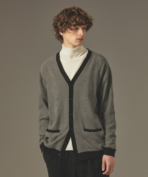 ABAHOUSE | シャドー ボーダー アーガイル カーディガン(カーディガン/ボレロ)