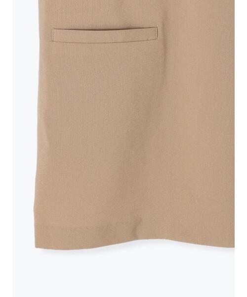 Te chichi TERRASSE（テチチテラス）の「メタルボタンジレ【セットアップ可】（ベスト・レディース・ネイビー/オリーブ/モカ・ﾌﾘ-）」の10枚目の写真