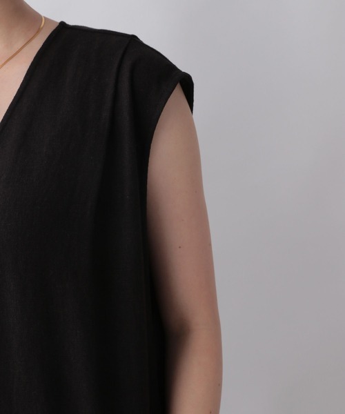 LOWRYS FARM（ローリーズファーム）の「オールインワン　122521（サロペット/オーバーオール・レディース・ブラック/ブラウン/アイボリー・FREE）」の14枚目の写真