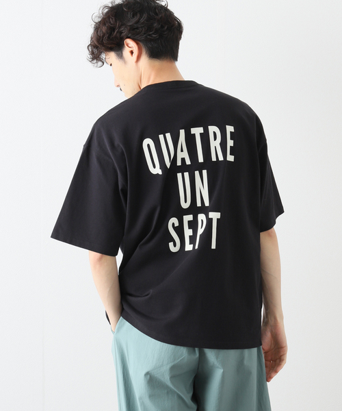 417 EDIFICE(フォーワンセブンエディフィス)の「フロッキー Tシャツ(Tシャツ/カットソー・メンズ・ホワイト/ブラック/レッド/グリーン/ホワイト系その他/ブラック系その他・MEDIUM/LARGE)」の3枚目の写真