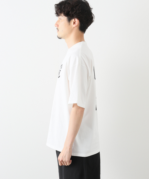 417 EDIFICE(フォーワンセブンエディフィス)の「フロッキー Tシャツ(Tシャツ/カットソー・メンズ・ホワイト/ブラック/レッド/グリーン/ホワイト系その他/ブラック系その他・MEDIUM/LARGE)」の16枚目の写真
