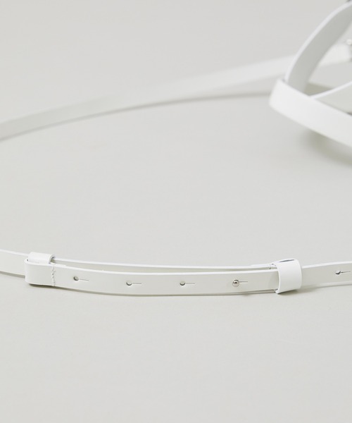 TOGA PULLA（トーガ　プルラ）の「【TOGA PULLA/トーガプルラ】レザートートバッグ/TP22-AG228（ショルダーバッグ・レディース・その他2/ブラック/ホワイト・FREE）」の17枚目の写真