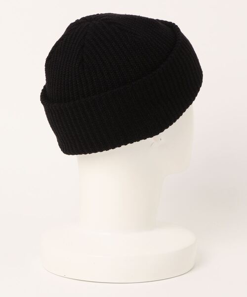 ENVYM（アンビー）の「ＢＡＳＩＣニットＣＡＰ（キャップ・レディース・ブラック/グレー・FREE）」の6枚目の写真