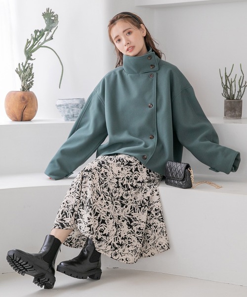 mysty woman（ミスティウーマン）の「タンクソールサイドゴアブーツ　156952（ブーツ・レディース・ブラック/ブラウン/アイボリー・MEDIUM/LARGE）」の7枚目の写真