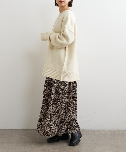 Omekashi（オメカシ）の「ティアードロングワンピース（ワンピース・レディース・ブラウン/ブラック・38/36/34）」の11枚目の写真